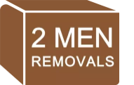 2 Men Removals logo