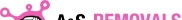 A&S Deliveries and Removals logo