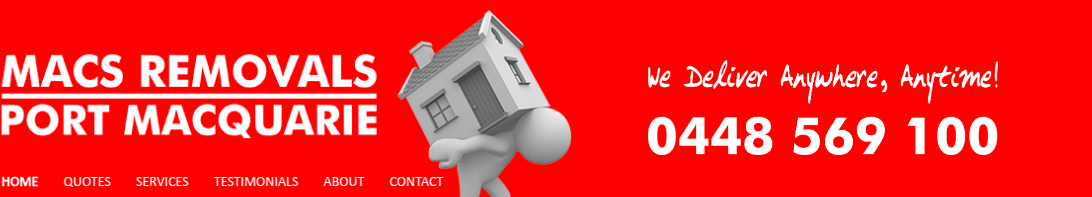 Macs Removals Port Macquarie logo