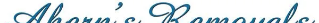 Ahern's Removals logo