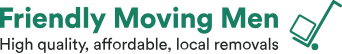 Friendly Moving Men logo