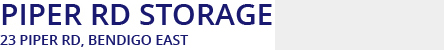 Piper Rd Storage logo