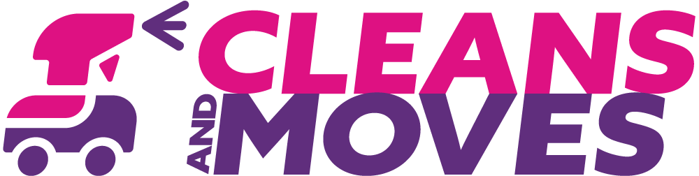 Cleans and Moves logo