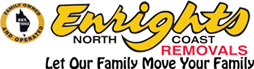 Enrights North Coast Removals logo