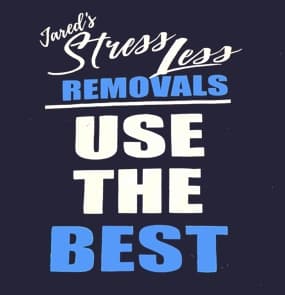 Jared's Stressless Removals logo